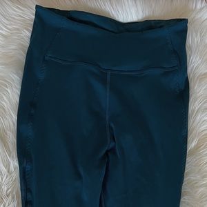 Victoria Secret Sport Teal Mesh Tights